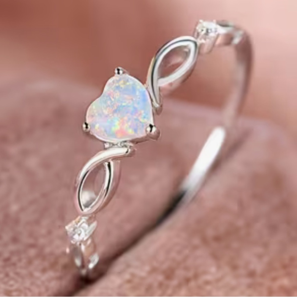 Silver Heart Ring